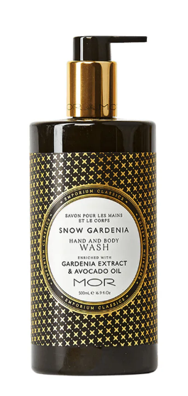 MOR Emporium Classic Hand & Body Wash Snow Gardenia 500ml